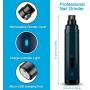CHANCHIEF Dog Nail Grinder Upgraded - Pet Nail Grinder for Dogs Low Noise - 2 Speed Electric Dog Nail Trimmer Painless Rechargeable - Paws Grooming & Smoothing for Small Medium Large Dogs & Cats