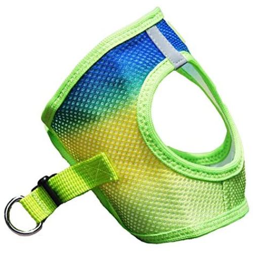 Doggie Design American River No Choke Dog Harness Ombre Collection with Safety Reflective Strips - Cobalt Sport M