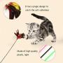 Tfwadmx Cat Round Scratch Pad, Cat Scratch Board Lounge Bed Ball Track Turbo Toy Interactive Scratcher with Cat Teaser Toy