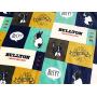 Leowow Pet Mat Dog Cat Bed Coral Velvet Pet Blanket Dog Cat Blanket-French Bulldog Pattern