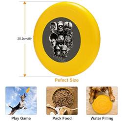 Pet Frisbee Flying Disc Dog Toy - Multifunction Universal Monster Gang