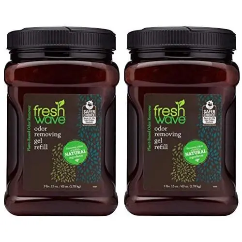 Fresh Wave Odor Removing Gel Refill, 3 lbs. 15 oz. (63 oz.) (Pack of 2)