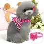 Cute Small Dog Harness, Ladies Polka Dots Dog Vest Harness Set with Pink Leash and Bowknot Collar, 3 in 1 Girl Style Vest Harness Set for Puppy and Cat (L, Pink) Cute Small Dog Harness, Ladies Polka Dots Dog Vest Harness Set with Pink Leash and Bowknot Collar, 3 in 1 Girl Style Vest Harness Set for Puppy and Cat (L, Pink)