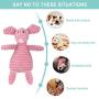 Vovodog Dog Toys Plush Dog Toys, Dog Chew Toys Pet Squeaky Toys with Squeakers - Crinkle Dog Toys for Small Medium Large Dogs