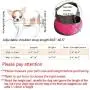 YUDODO Pet Dog Sling Carrier Breathable Mesh Travel Safe Sling Bag Carrier for Dogs Cats YUDODO Pet Dog Sling Carrier Breathable Mesh Travel Safe Sling Bag Carrier for Dogs Cats