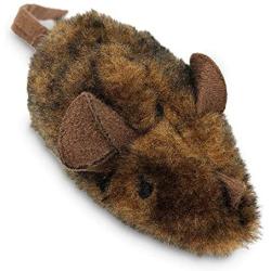 OurPets Play-N-Squeak Mouse Hunter Cat Toy (Interactive Cat Toy & Catnip Toy with Real Mouse Electronic Sound Catnip Toys for Cats) Perfect Cat Toys for Indoor Cats with Catnip)