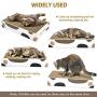 GooFoto Cat Scratcher Cardboard Scratching Collection Toy Scratchy Box Lounge Durable Scratching Pad Reversible Relaxing Bed