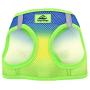 DOGGIE DESIGN American River Ombre - Cobalt Sport Ultra Choke Free Dog Harness in Size Small (Chest 13''-16'', for Pets Weighing 6-11Lbs.)