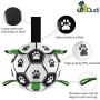 Dudi Interactive Soccer Ball Toy-Suitable for Outdoor Parks Fields Lakes Swimming Pools for Small,Medium and Large Breeds Training Fun