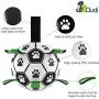 Dudi Interactive Soccer Ball Toy-Suitable for Outdoor Parks Fields Lakes Swimming Pools for Small,Medium and Large Breeds Training Fun