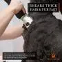 Pet & Livestock HQ | 380W Professional Dog Grooming Clippers Kit, XL & Large Dog Haircut Machine, Heavy-Duty, Electric Hair Trimmer for Dogs with Thick Coats, Horses, Equine, Cattle, 2 Blades Pet & Livestock HQ | 380W Professional Dog Grooming Clippers Kit, XL & Large Dog Haircut Machine, Heavy-Duty, Electric Hair Trimmer for Dogs with Thick Coats, Horses, Equine, Cattle, 2 Blades