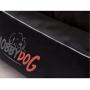 Hobbydog L OWACZS1 Dog Bed Oval L 65 x 60 cm Black with Gray, L, Black, 2.299999999998 kg