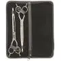 ShearsDirect Japanese 440 Stainless Steel Grooming Shear, 8.5-Inch, Straight and Curved