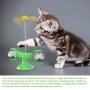 N/D Windmill cat Toy, cat Toy Turntable, Funny cat Stick, pet Toy, Catnip Interactive cat Toy