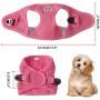 Tylu Pet Supply No Pull Step in Adjustable Dog Harness 4-in-1 Dog Harness Step-in Plush Dog Harness Suitable for Small Cats and Dogs