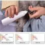 TOPMARK Dog Nail Grinder, Dog Nail Trimmer Clippers Electric Pet Nail Grinder Professional Rechargeable Low Noise Painless Paws Grooming for Small Medium Large Breed Dogs and Cats TOPMARK Dog Nail Grinder, Dog Nail Trimmer Clippers Electric Pet Nail Grinder Professional Rechargeable Low Noise Painless Paws Grooming for Small Medium Large Breed Dogs and Cats