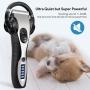 Telfun Dog Clippers for Grooming,New Upgrade 2 Blades Electric Dog Trimmer,USB Rechargeable Low Noise Cat Clippers Cordless Pet Grooming Tools Suitable for Hair Trimming of All Parts of The Pets Body