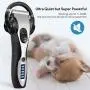 Telfun Dog Clippers for Grooming,New Upgrade 2 Blades Electric Dog Trimmer,USB Rechargeable Low Noise Cat Clippers Cordless Pet Grooming Tools Suitable for Hair Trimming of All Parts of The Pets Body