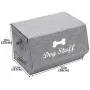 Geyecete Linen Storage Basket Bin Chest Organizer with Lid and Handles - Perfect for Organizing Dog Apparel & Accessories Storage, Dog Toys, Dog Clothing, Storage Trunk Geyecete Linen Storage Basket Bin Chest Organizer with Lid and Handles - Perfect for Organizing Dog Apparel & Accessories Storage, Dog Toys, Dog Clothing, Storage Trunk
