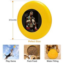 Pet Frisbee Flying Disc Dog Toy - Multifunction Iron Mike Tyson