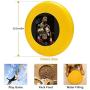 Pet Frisbee Flying Disc Dog Toy - Multifunction Iron Mike Tyson