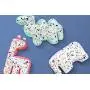 Now House for Pets by Jonathan Adler Canvas Terrazzo Giraffe Chew Toy