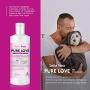 Sasha Riess Pure Love Shampoo for Dogs, Puppies & Sensitive Skin, Gentle All-Natural Deep Cleaning Formula with Jojoba Oil & Lavender (8 oz)