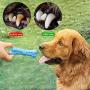 Emoly Dog Toothbrush Care Cleaning Stick - Dog Toothbrush Chew Toy Stick for Dog Dental Care- Safe, Bite Resistant Natural Rubber Toy Bone for Teeth Cleaning- Suitable for All Breed of Dogs (Blue)