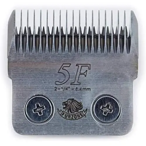 Furzone Detachable Pet Clipper Blade - Made of Extra Durable Japanese Steel, Compatible only with D Series Flash Clippers, Size 5F-6.4mm Furzone Detachable Pet Clipper Blade - Made of Extra Durable Japanese Steel, Compatible only with D Series Flash Clippers, Size 5F-6.4mm