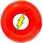 Buckle-Down Dog Toy Frisbee Flyer Flash Icon Red White Yellow
