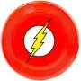 Buckle-Down Dog Toy Frisbee Flyer Flash Icon Red White Yellow
