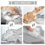 Pet-Grooming-Gloves for Bathing & Hair-Removal, Dog and Cat Brush Bath-Scrubber Glove, Pets Silicone Scrubbing Gloves for Shedding, Pet Shower Attachment Supplies for Anti-Bite & Anti-Scratch Pet-Grooming-Gloves for Bathing & Hair-Removal, Dog and Cat Brush Bath-Scrubber Glove, Pets Silicone Scrubbing Gloves for Shedding, Pet Shower Attachment Supplies for Anti-Bite & Anti-Scratch