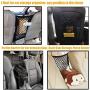 DYKESON Dog Car Net Barrier Pet Barrier with Auto Safety Mesh Organizer Baby Stretchable Storage Bag Universal for Cars, SUVs -Easy Install, Car Divider for Driving Safely with Children & Pets