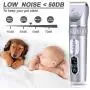 Professional Dog Clippers Grooming Kit, Low Noise Rechargeable Cordless Heavy Duty Pet Hair Clippers with 3-Speed High Power for Small Medium Large Dogs Cats