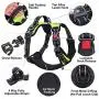 PoyPet Dog Harness No Pull, Reflective Adjustable No Choke Pet Vest with Front & Back Clips, Soft Control Training Handle for Large Dogs (Green, XL) PoyPet Dog Harness No Pull, Reflective Adjustable No Choke Pet Vest with Front & Back Clips, Soft Control Training Handle for Large Dogs (Green, XL)