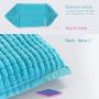 Fun2Us Pet Towel Ultra Absorbent Dog Drying Towel Microfiber Chenille Dog Bath Towel Hand Pockets Washable Quick Dry 35 x 60cm