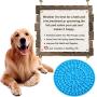 U/D Dog Lick Mat Pet Grooming Glove Set Cat Hair Remover Durable Silicone Distraction Device with Suction Dog Peanut Butter Lick Pad Slow Feeder Lick Pad for Dog Bathing, Grooming and Training