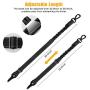 Dog Seat Belt，3-in-1 Adjustable Pet Dog Cat Car Safety Belt，Heavy Duty & Cushioned Elastic & Durable Car Seat Belt for Dogs, Cats and Pets（2 Pack）