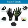 Bikien Pet Grooming Glove Hair Removal with Adjustable Wrist Strap for Cats Dogs Horse, 330 Silicone Tips Attached Efficient Hair Removal Mitts - 1 Pair Bikien Pet Grooming Glove Hair Removal with Adjustable Wrist Strap for Cats Dogs Horse, 330 Silicone Tips Attached Efficient Hair Removal Mitts - 1 Pair
