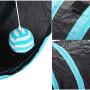 Hellopet Cat Tunnels for Indoor Cats Collapsible Cat Tunel 3 Ways Interactive Pet Toys for Cats Kittens Rabbits