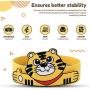 VIRTUAL UNIQUE Cartoon Cat Scratcher - Eco-Friendly - Non-Toxic - Fresh Catnip Included - Cat Scratch Pad Fits Cats - Available in Yellow or Black Colors - 16 x 16 x 4 inches