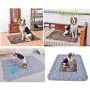 Washable & Absorbent Pet Pee Pad and Non-Slip Premium Pee Pads for Dogs(2 Pack), Waterproof Puppy Training Pads Reusable Dog Splat Floor Mat for Potty Training, Travel