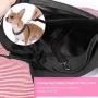 HomeChi Pet Sling, Small Pets Puppy Dog Cat Sling Carrier Bag Hands-Free with Adjustable Padded Strap Front Pouch Single Shoulder Bag Carrying Tote for Outdoor Walking Hiking