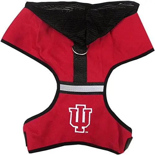 Pets First Collegiate Pet Accessories, Hooded Harness, Indiana Hoosiers, Medium Pets First Collegiate Pet Accessories, Hooded Harness, Indiana Hoosiers, Medium