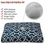 Majestic Pet Athens Navy Medium Rectangle Pet Bed