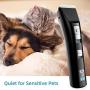 Dog Clippers,Pet Grooming Clippers,Dog Shaver with Liquid Crystal Display Professional Electric Clippers Cordless Rechargeable, Dog Hair Cutter for Thick Coats Long Haired Dog Cat