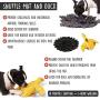 PAW by Seven Snuffle mat and Squeaky Toys for Dogs. Dog Puzzle: Dog Snuffle mat and Duck Dog Toy, Fleece Fabric, Durable, nosework mat, Dog Slow Feeder and Duck Dog Puzzle Feeder. Nosework Supplies