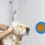 2 Pieces Lick Mat for Dogs, HAWTHOR Slow Feeder Pad with Super Strong Suction Washing Distraction Device for Dog Treats, Cat Food, Pet Bathing, Grooming, Training
