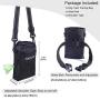 AMZNOVA Dog Treat Bag, Large Dog Training Pouch with Multiple Pockets, Adjustable Shoulder Strap, Waistband and Poop Bag Dispenser, 4 Ways to Carry