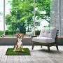 Giantex Dog Puppy Pet Potty Pad, Home Training Toilet Pad, Grass Surface Portable Dog Mat Turf Patch Bathroom Indoor Outdoor (30''x20'')